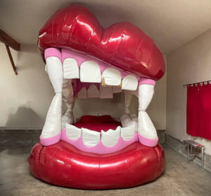 monster mouth bed created by K.S. Lewis and Max Allstadt